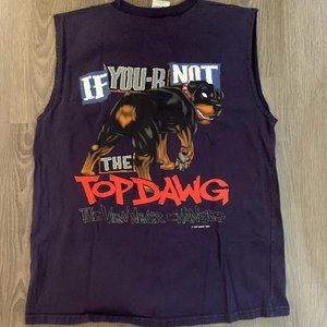 Vintage 1995 Top Dawg Graphic Tank top. In tremendous shape with no flaws!!